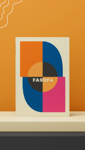 Cuaderno con portada de arte abstracto